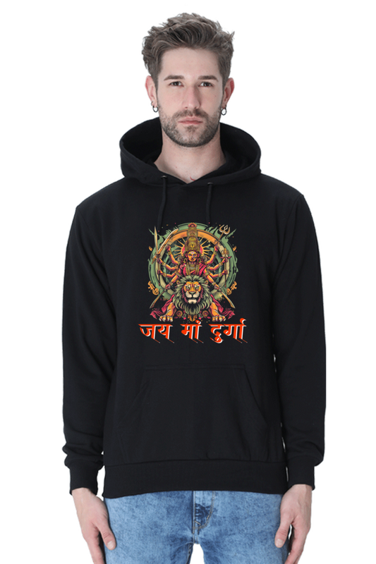 Maa Durga Victory Hoodie Sweatshirt T-Shirts for Men Vastrdhamm