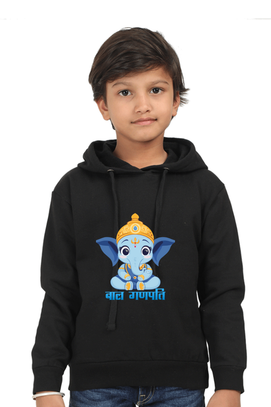 Jai Ganesha Power Hoodie Sweatshirt  T-Shirts for Boy Vastrdhamm