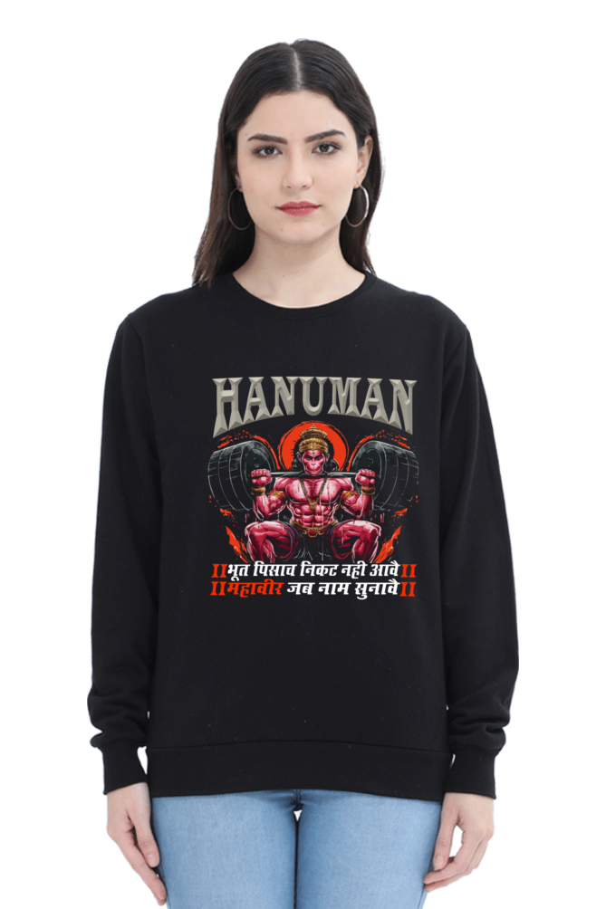 Hanuman Sacred WarriorSweatshirt T-Shirts for Women Vastrdhamm