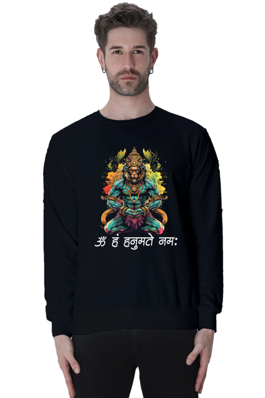 Hanuman Energy Sweatshirt T-Shirts for Men Vastrdhamm