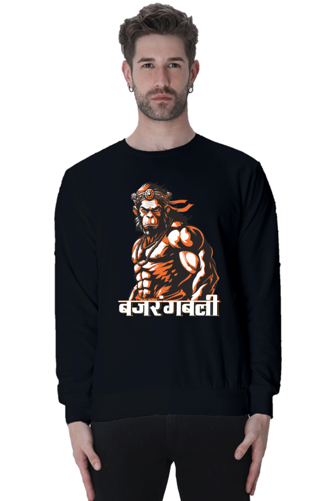 Hanuman Strength Sweatshirt T-Shirts for Men Vastrdhamm