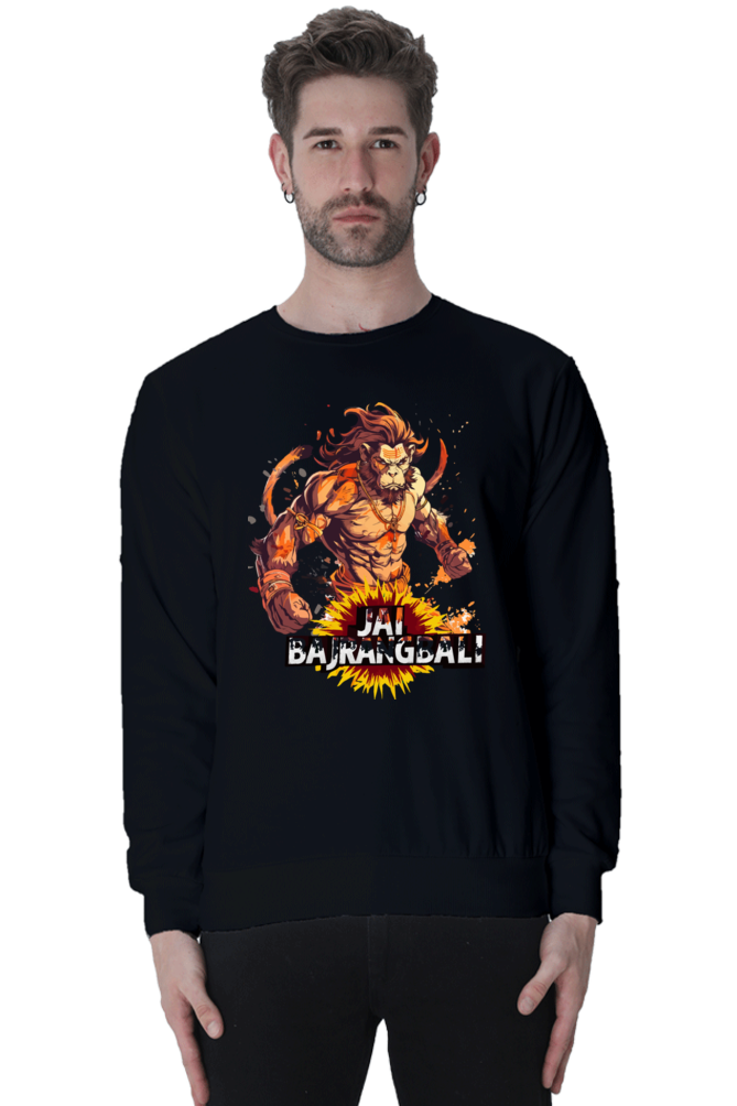 Hanuman Heroic Deeds Sweatshirt T-Shirts for Men Vastrdhamm