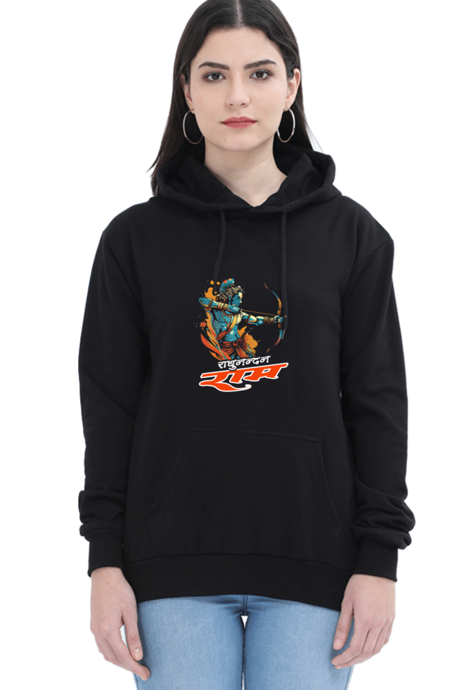 Ram Ji Cosmic Bow Hoodie Sweatshirt T-Shirts for Women Vastrdhamm