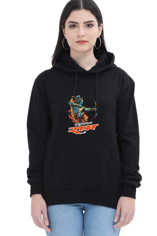 Ram Ji Cosmic Bow Hoodie Sweatshirt T-Shirts for Women Vastrdhamm