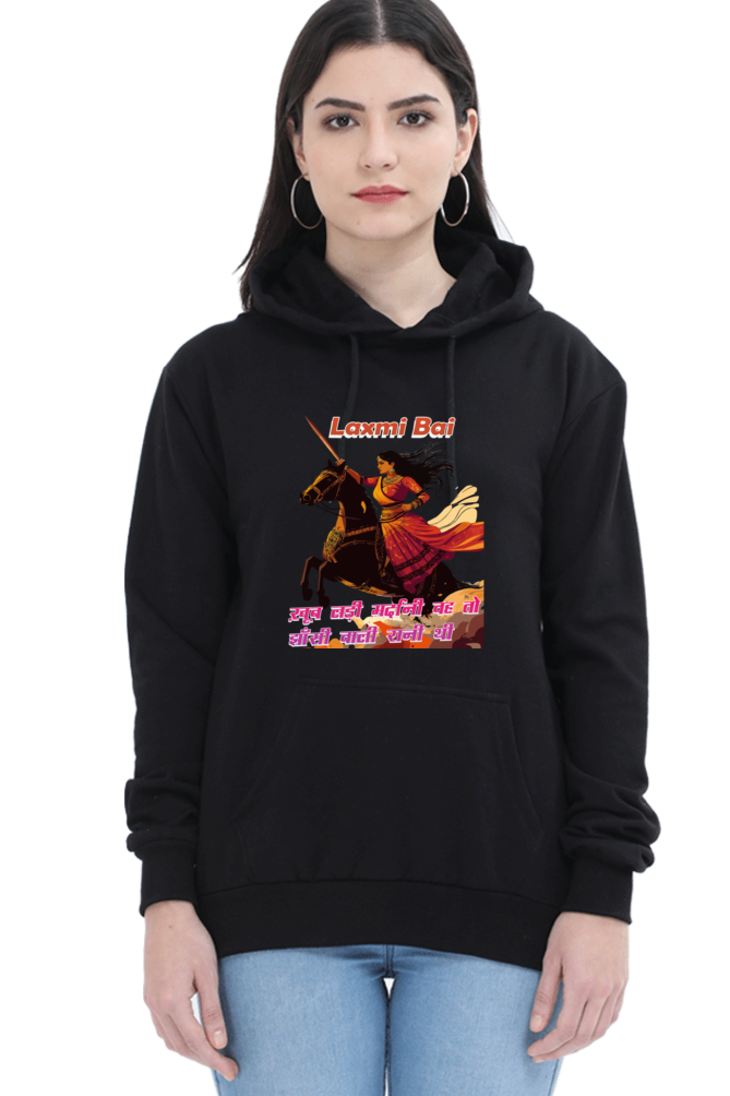 Lakshmi Bai Fierce DefenderHoodie Sweatshirt T-Shirts for Women Vastrdhamm