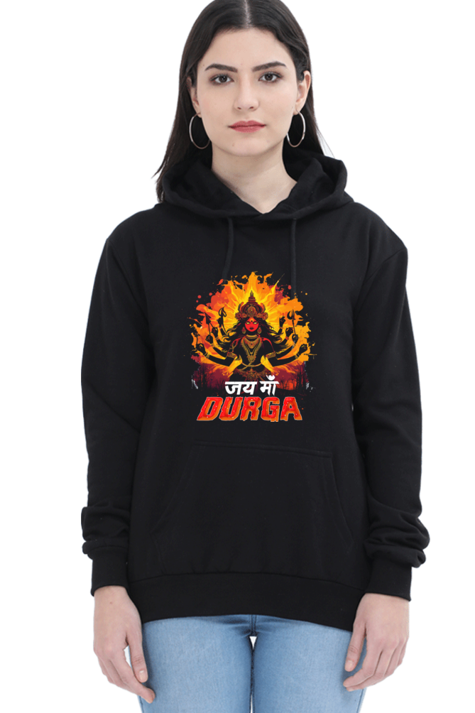 Maa Durga GloryHoodie Sweatshirt T-Shirts for Women Vastrdhamm