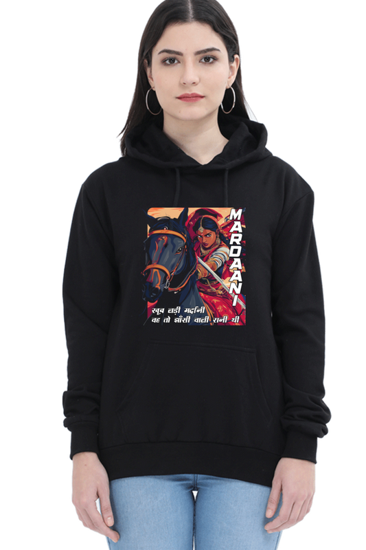 Lakshmi Bai Courage UnleashedHoodie Sweatshirt T-Shirts for Women Vastrdhamm