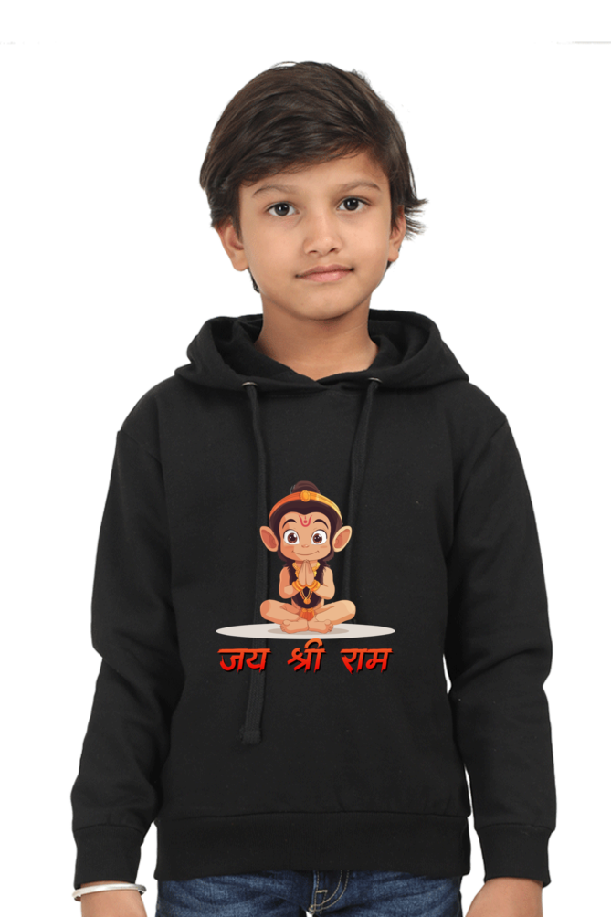 Hanuman Flying High Hoodie Sweatshirt  T-Shirts for Boy Vastrdhamm