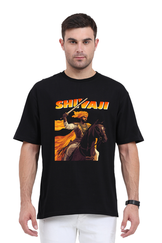 Shivaji Maharaj Protector Oversized Classic T-Shirts for Men Vastrdhamm