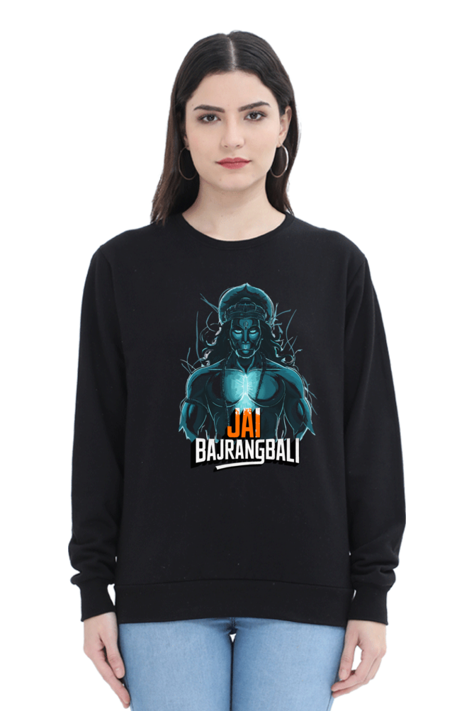 Hanuman Divine DynamoSweatshirt T-Shirts for Women Vastrdhamm