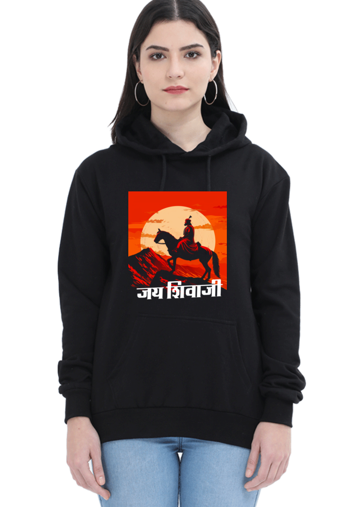 Shivaji Maharaj Protector Hoodie Sweatshirt T-Shirts for Women Vastrdhamm