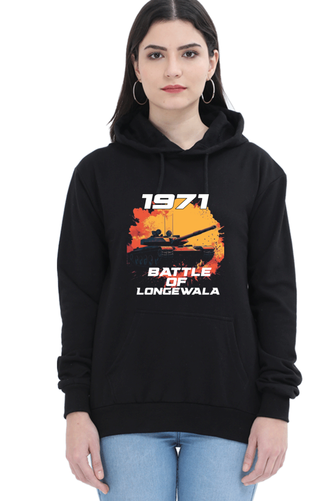 Victory at Longewala Hoodie Sweatshirt T-Shirts for Women Vastrdhamm