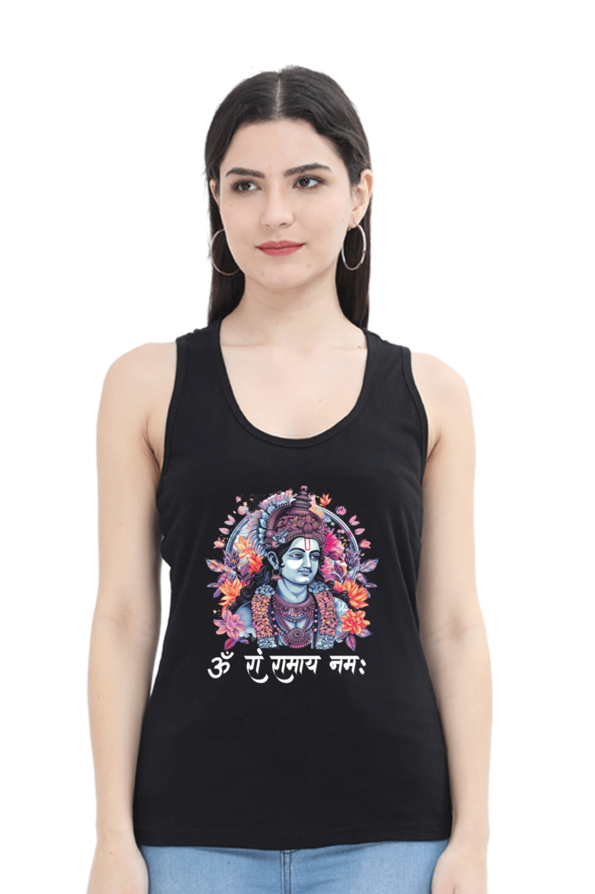 Ram Ji Righteous Path Tank Top T-Shirts for Women Vastrdhamm