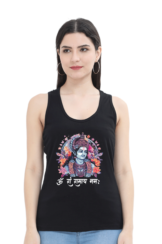 Ram Ji Righteous Path Tank Top T-Shirts for Women Vastrdhamm