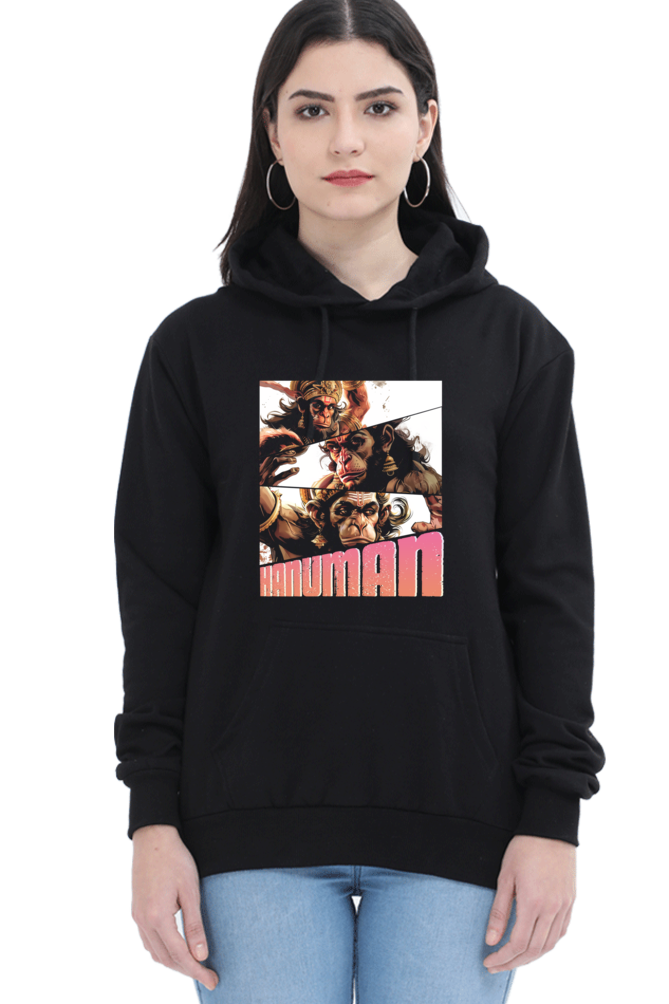 Hanuman Immortal ValorHoodie Sweatshirt T-Shirts for Women Vastrdhamm