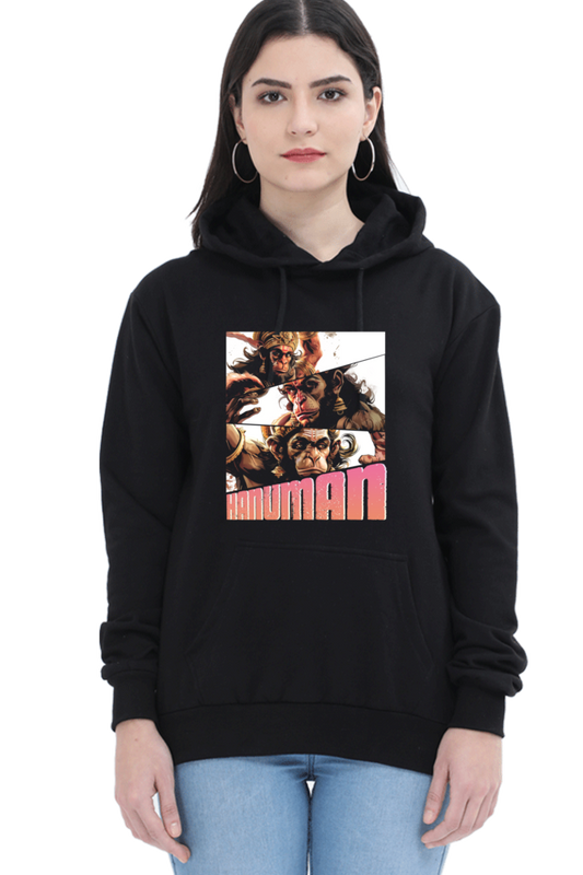 Hanuman Immortal ValorHoodie Sweatshirt T-Shirts for Women Vastrdhamm