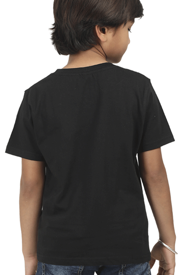 Shivaji Maharaj Valor Round Neck Half Sleeve Classic T-Shirts for Boy Vastrdhamm