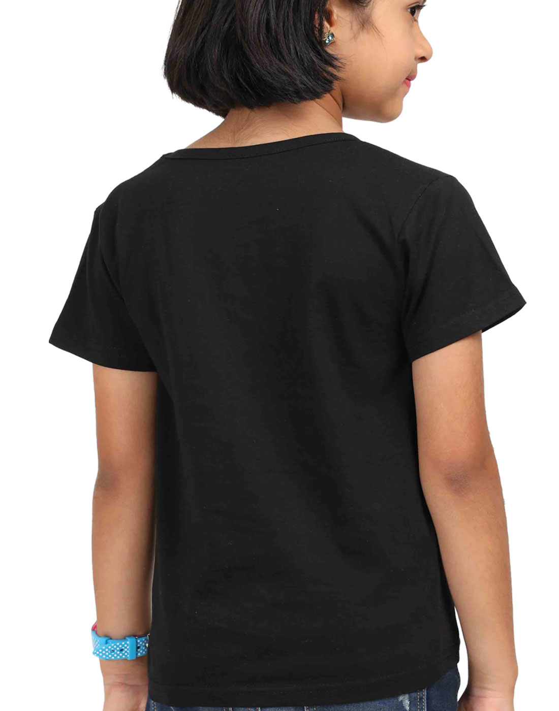 India’s Future Round Neck Half Sleeve Classic T-Shirts for Girls Vastrdhamm