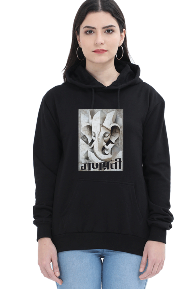 Jai Ganesha GloryHoodie Sweatshirt T-Shirts for Women Vastrdhamm