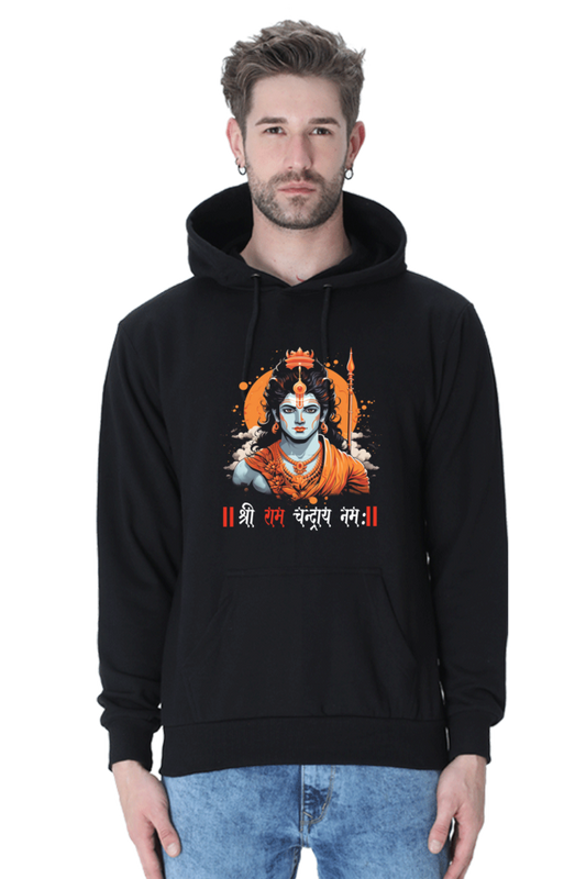 Ram Ji Divine Warrior Hoodie Sweatshirt T-Shirts  for Men Vastrdhamm