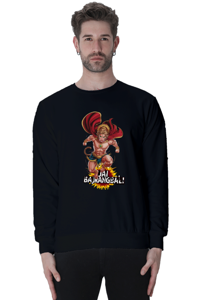 Hanuman Energy Sweatshirt T-Shirts for Men Vastrdhamm