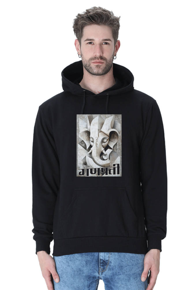 Ganesha Wisdom Hoodie Sweatshirt T-Shirts for Men Vastrdhamm