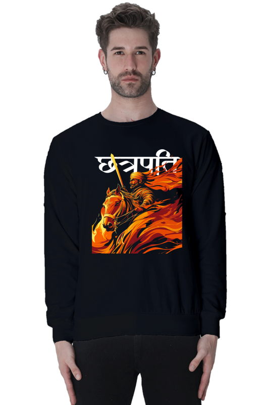 Shivaji Maharaj Valor Sweatshirt T-Shirts for Men Vastrdhamm