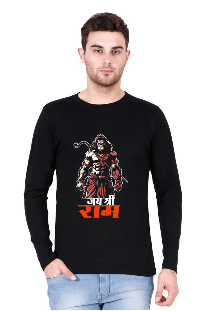 Venerable Hanuman Ji Round Neck Full Sleeve Vastrdhamm