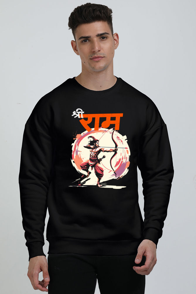 Ram Ji Eternal Dharma Oversized Sweatshirt T-Shirts  for Men Vastrdhamm