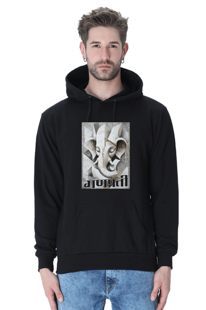 Ganesha Wisdom Hoodie Sweatshirt T-Shirts for Men Vastrdhamm