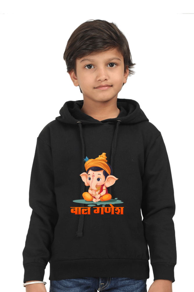 Ganesha Wisdom Hoodie Sweatshirt  T-Shirts for Boy Vastrdhamm