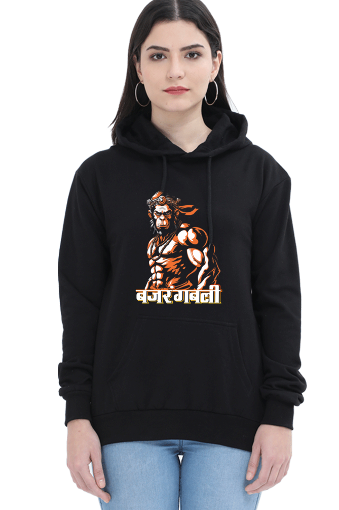 Hanuman Garuda FlightHoodie Sweatshirt T-Shirts for Women Vastrdhamm
