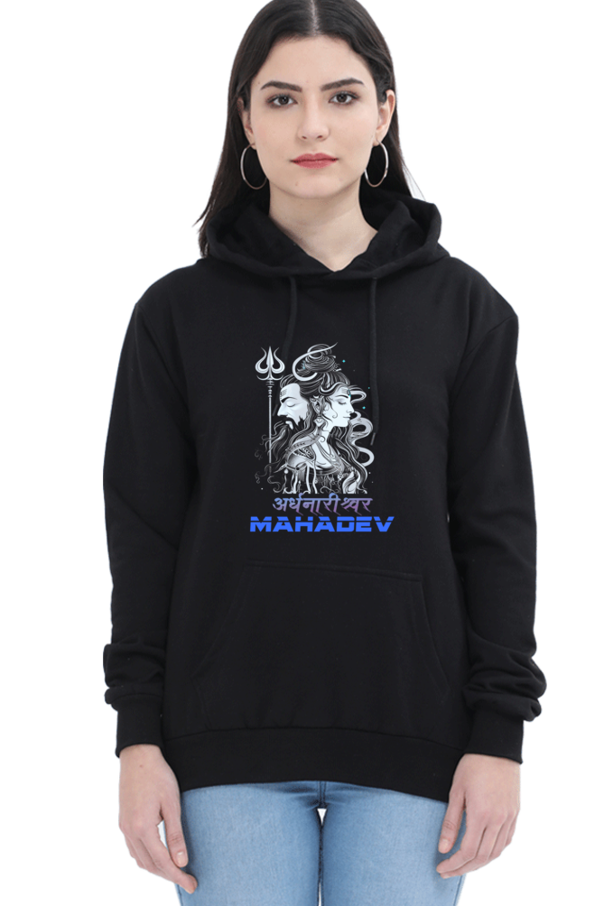 Shiv Ji Blessings Hoodie Sweatshirt T-Shirts for Women Vastrdhamm