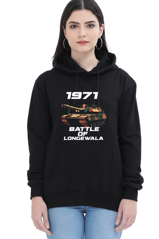 Victory at Longewala Hoodie Sweatshirt T-Shirts for Women Vastrdhamm