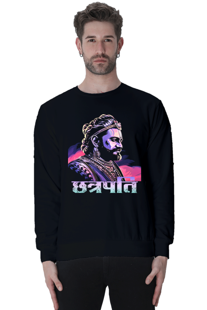 Shivaji Maharaj Warrior Spirit Sweatshirt T-Shirts for Men Vastrdhamm