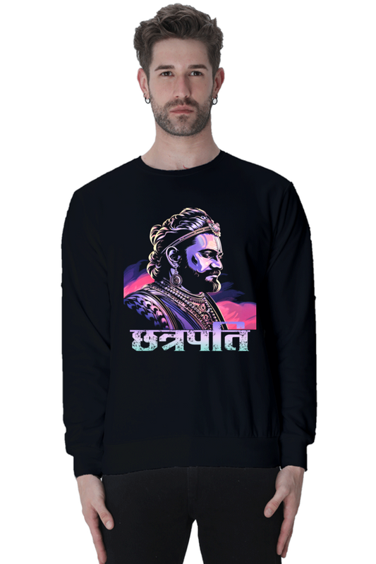 Shivaji Maharaj Warrior Spirit Sweatshirt T-Shirts for Men Vastrdhamm