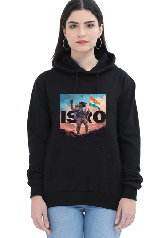 ISRO Space Explorer Hoodie Sweatshirt T-Shirts for Women Vastrdhamm