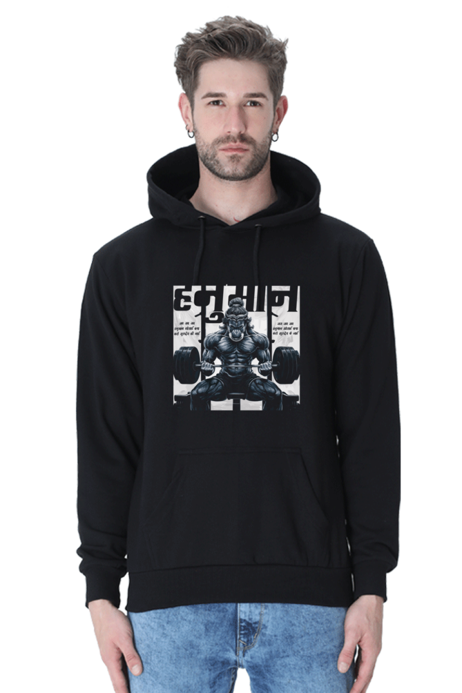 Hanuman Flying High Hoodie Sweatshirt T-Shirts for Men Vastrdhamm