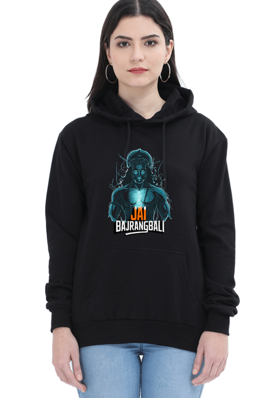 Hanuman Divine FaithHoodie Sweatshirt T-Shirts for Women Vastrdhamm