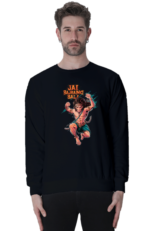 Hanuman Motivational Sweatshirt T-Shirts for Men Vastrdhamm