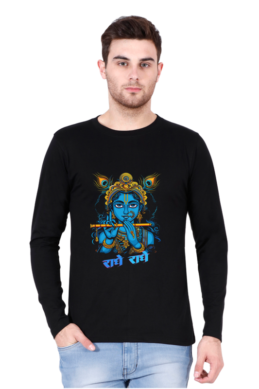 Glorious Krishna Ji Round Neck Full Sleeve Vastrdhamm