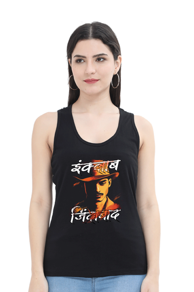 National HeroTank Top T-Shirts for Women Vastrdhamm