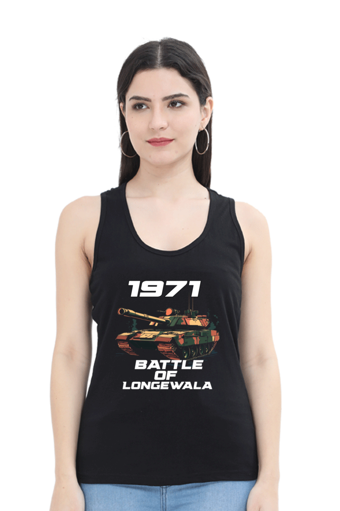 Victory at Longewala Tank Top T-Shirts for Women Vastrdhamm