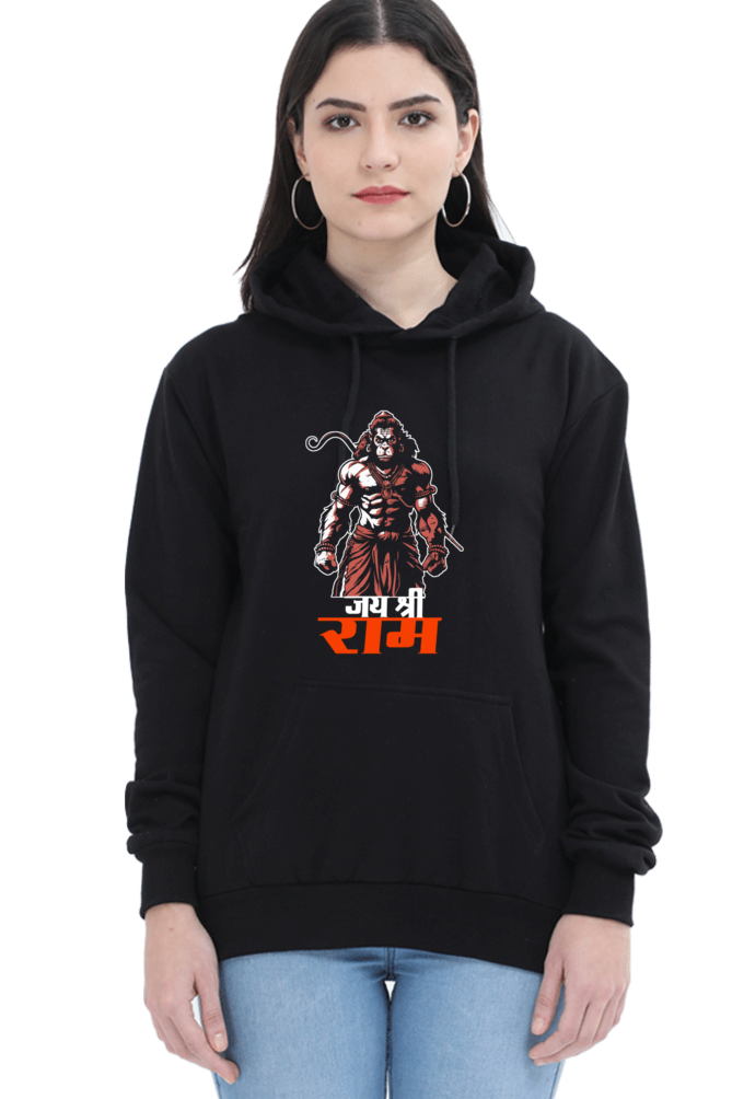 Hanuman StrongHoodie Sweatshirt T-Shirts for Women Vastrdhamm