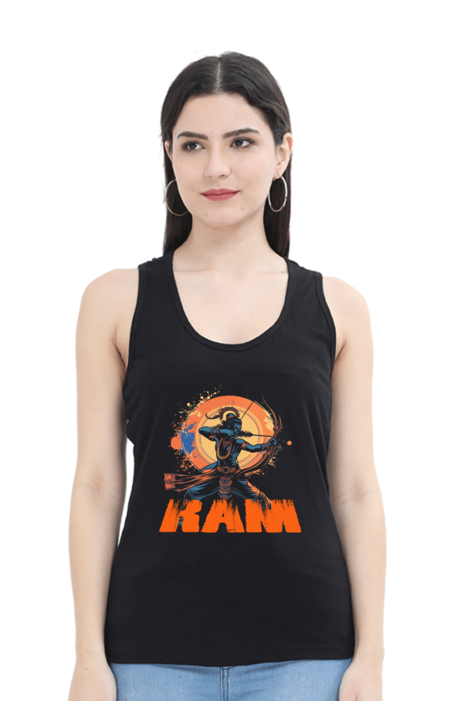 Ram Ji Maryada Purushottam Tank Top T-Shirts for Women Vastrdhamm