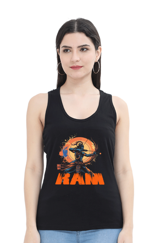 Ram Ji Maryada Purushottam Tank Top T-Shirts for Women Vastrdhamm