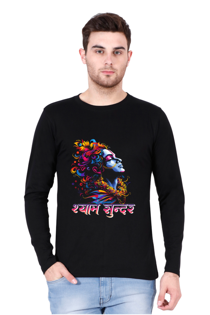 Energetic Krishna Ji Round Neck Full Sleeve Vastrdhamm