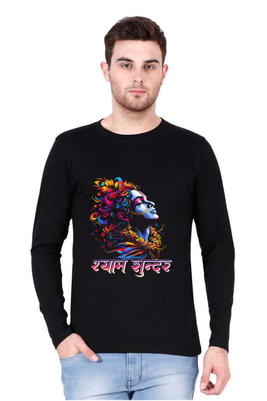 Energetic Krishna Ji Round Neck Full Sleeve Vastrdhamm