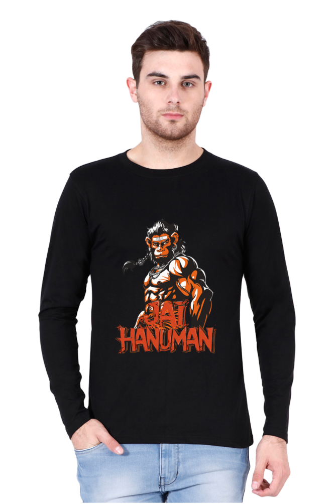 Fierce Hanuman Ji Round Neck Full Sleeve Vastrdhamm