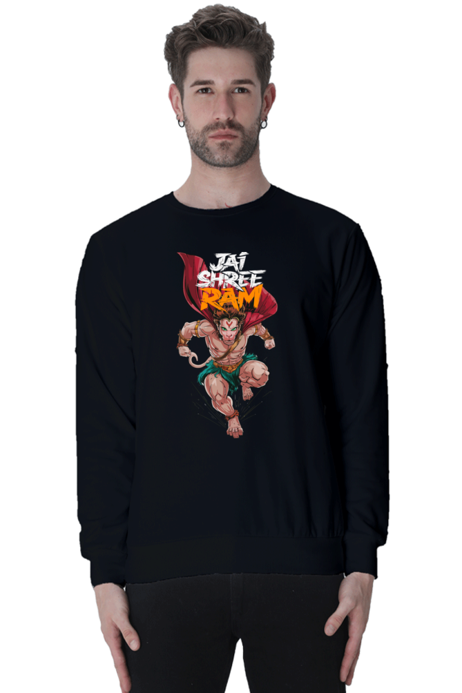 Hanuman Bhakti Power Sweatshirt T-Shirts for Men Vastrdhamm